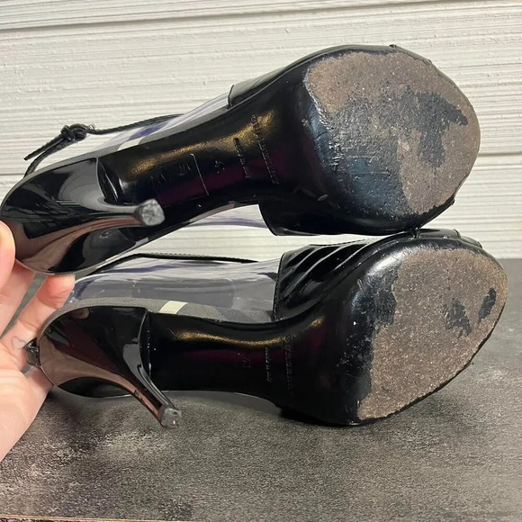 burberry patent leather slingback heels - Picture 7 of 8